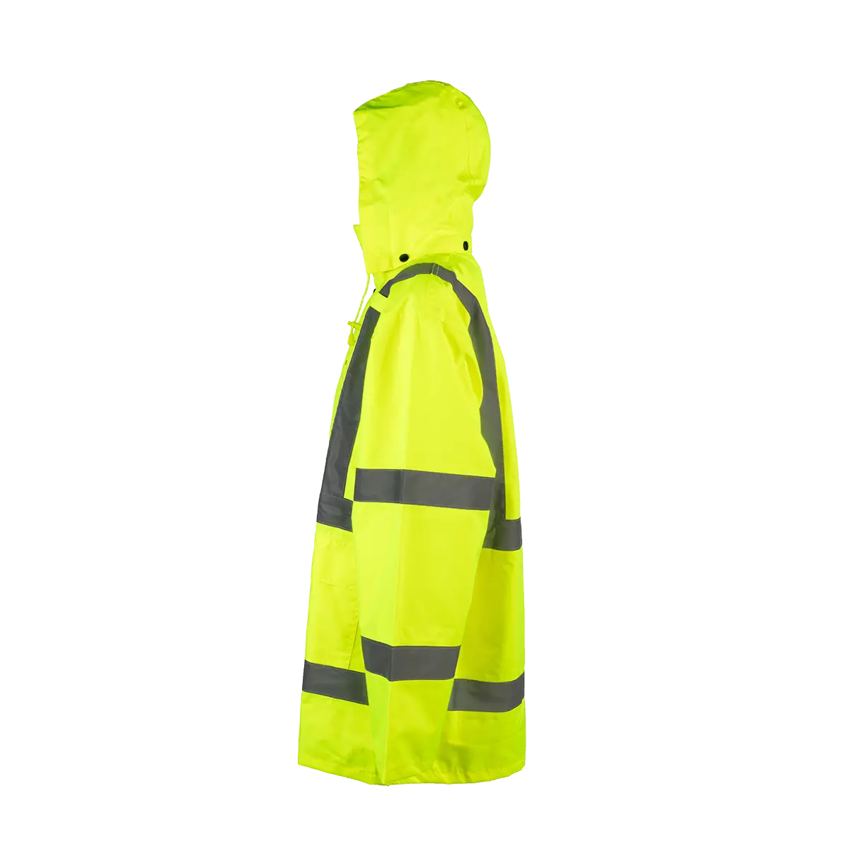 Lrjk-C3 Ansi/Isea Class 3 Lime Waterproof Rain Jacket 3