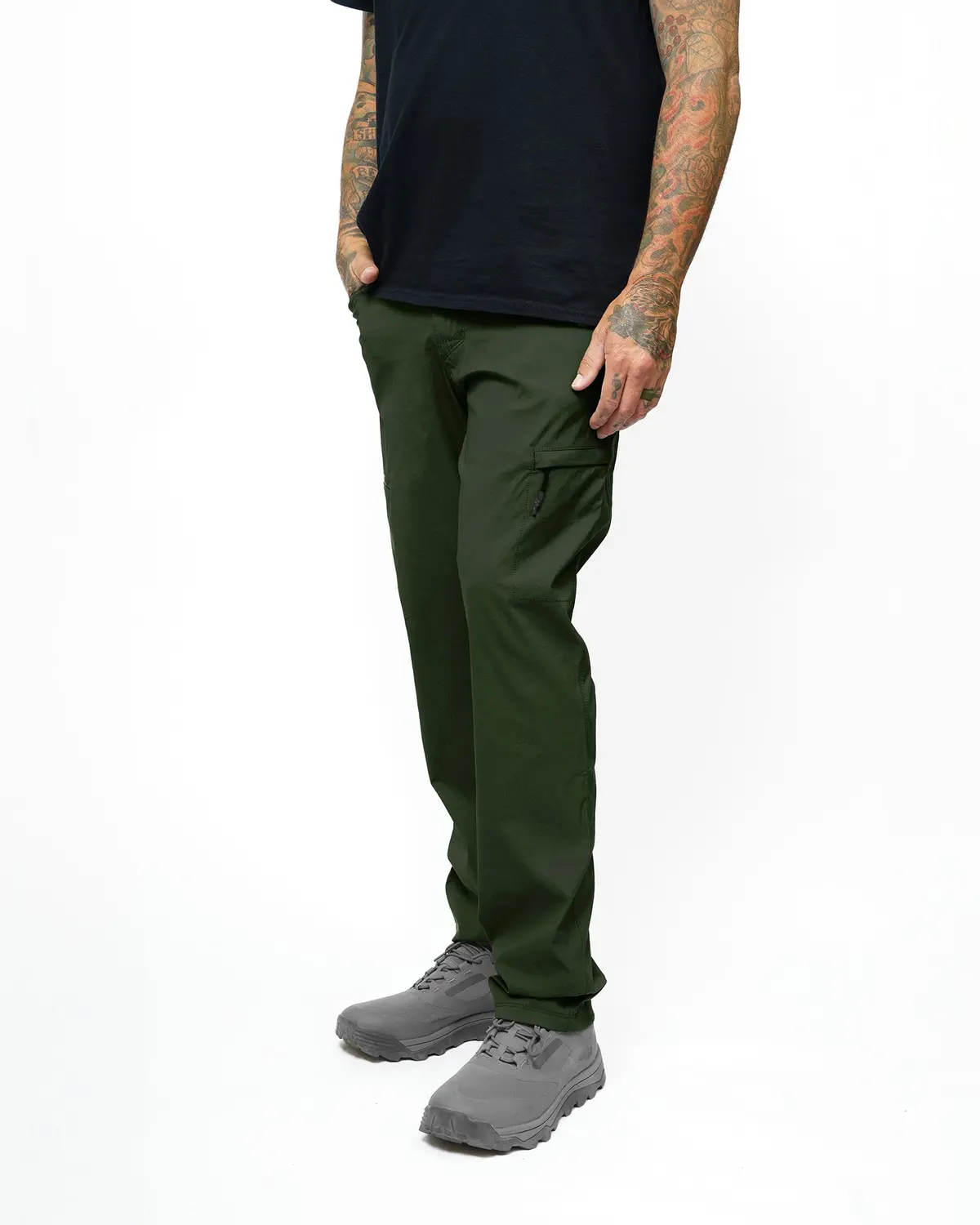 Lancer Taper Fit Pant - Dk Army 1