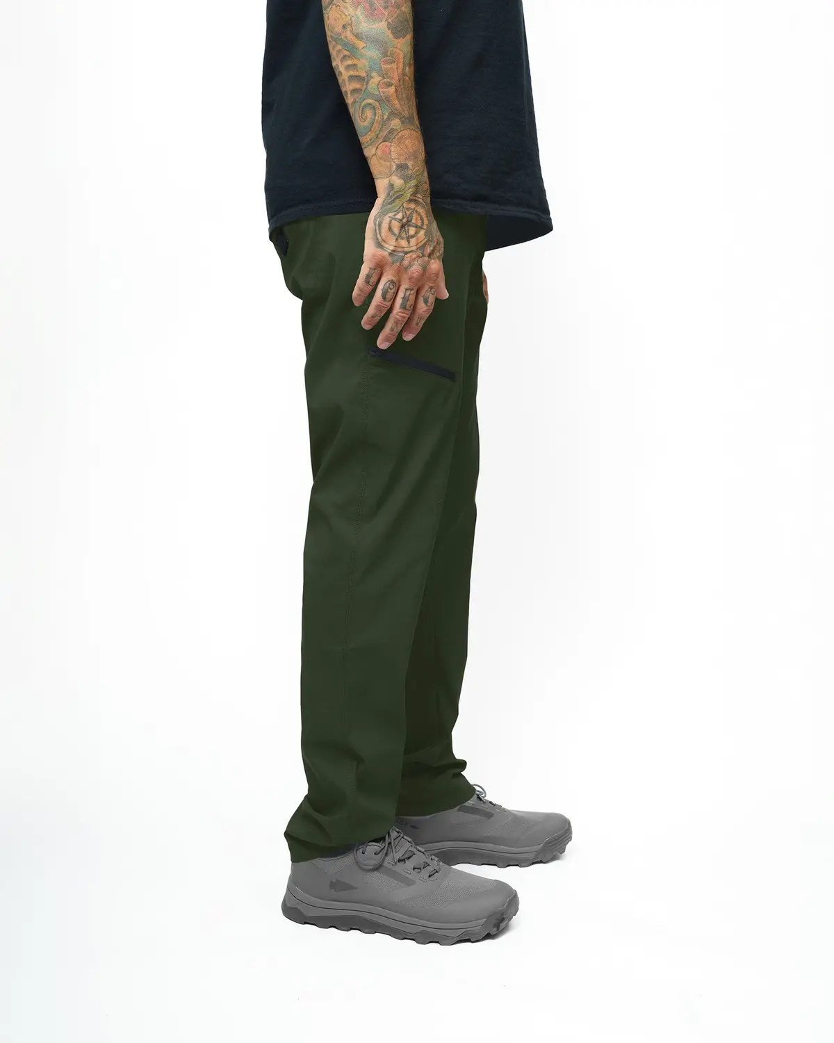 Lancer Taper Fit Pant - Dk Army 5