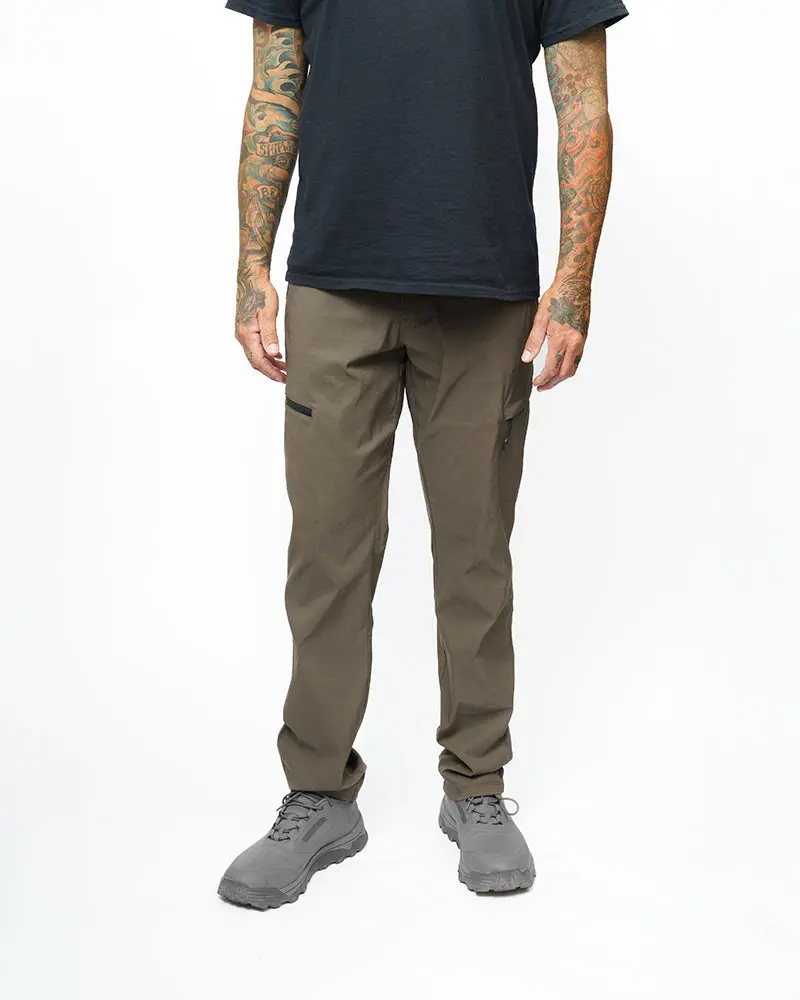 Lancer Taper Fit Pant - Beluga Brown 3