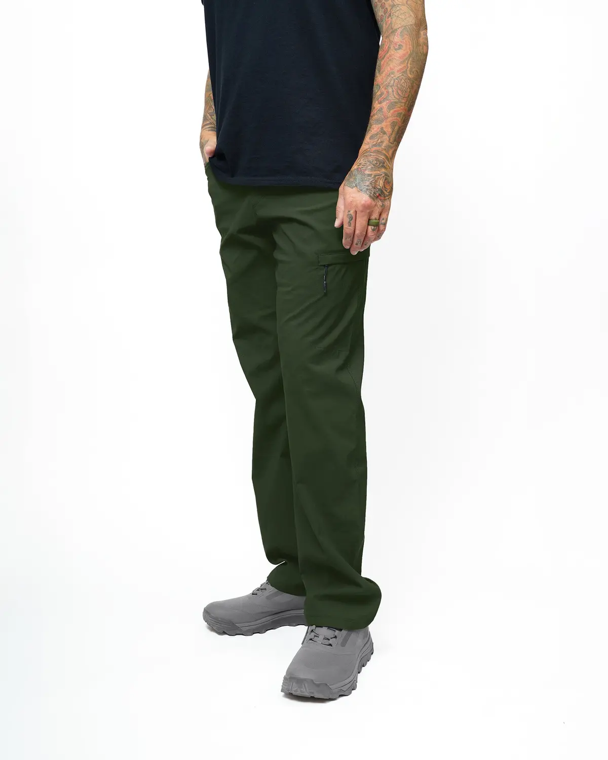 Lancer Standard Fit Pant - Dk Army 1