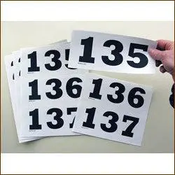 Large Numbered Lot Labels (300/Pack) 1