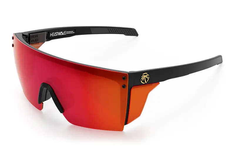 Performance Xl Lazer Face Sunglasses: Red/Orange Z87+ 1