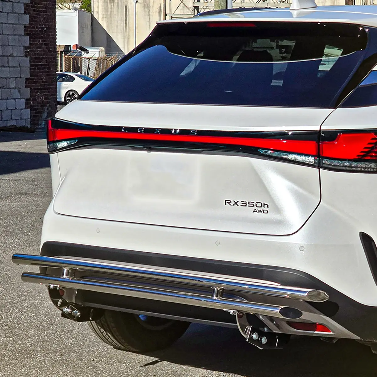 Rear Double Layer (Dl13) Bumper Guard Fits Lexus Rx Series 2023-2025 1