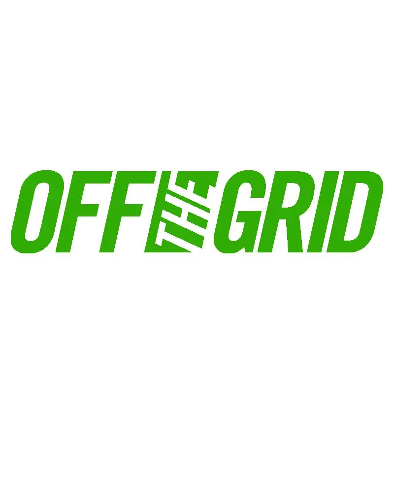 Off The Grid Solid Logo Decal - 7 Colors 9