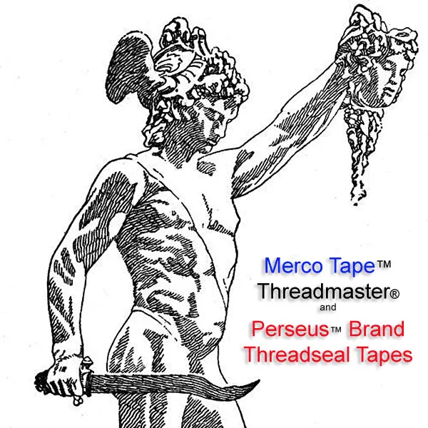 Threadmaster® Perseus™ Threadseal Tape ~ The High Density, Blue Monster Killer | Merco Tape® M45 1