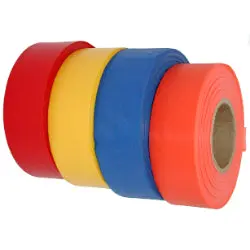 Merco Tape® Surveyors Flagging Tape In 8 Standard Colors ~ Full 300' Rolls ~ M220 1