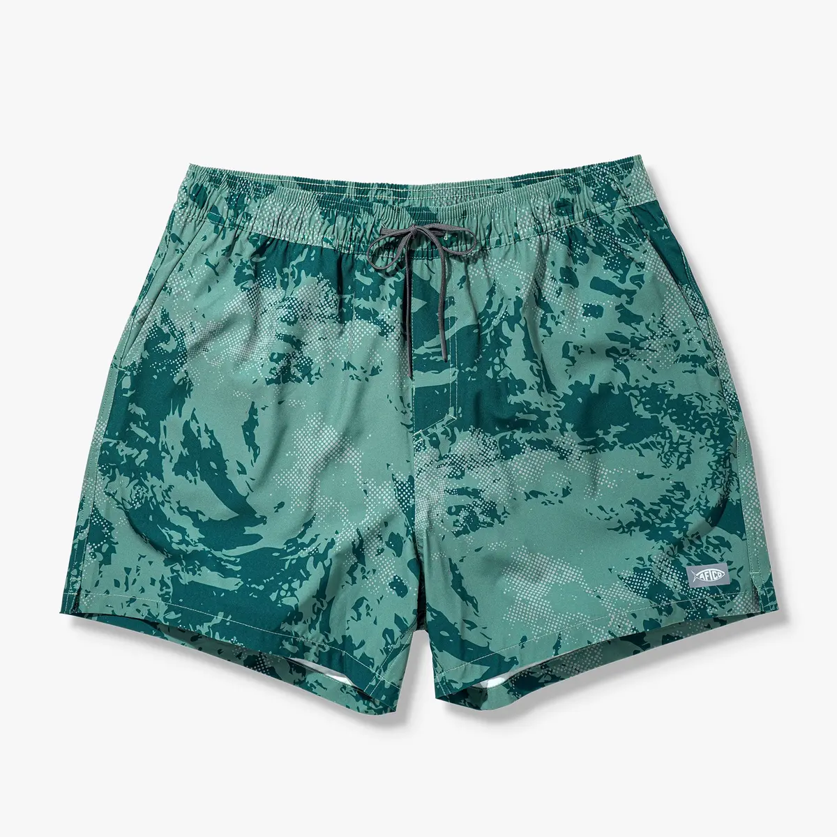 Strike Swim Shorts | Dark Sea Storm Camo 1