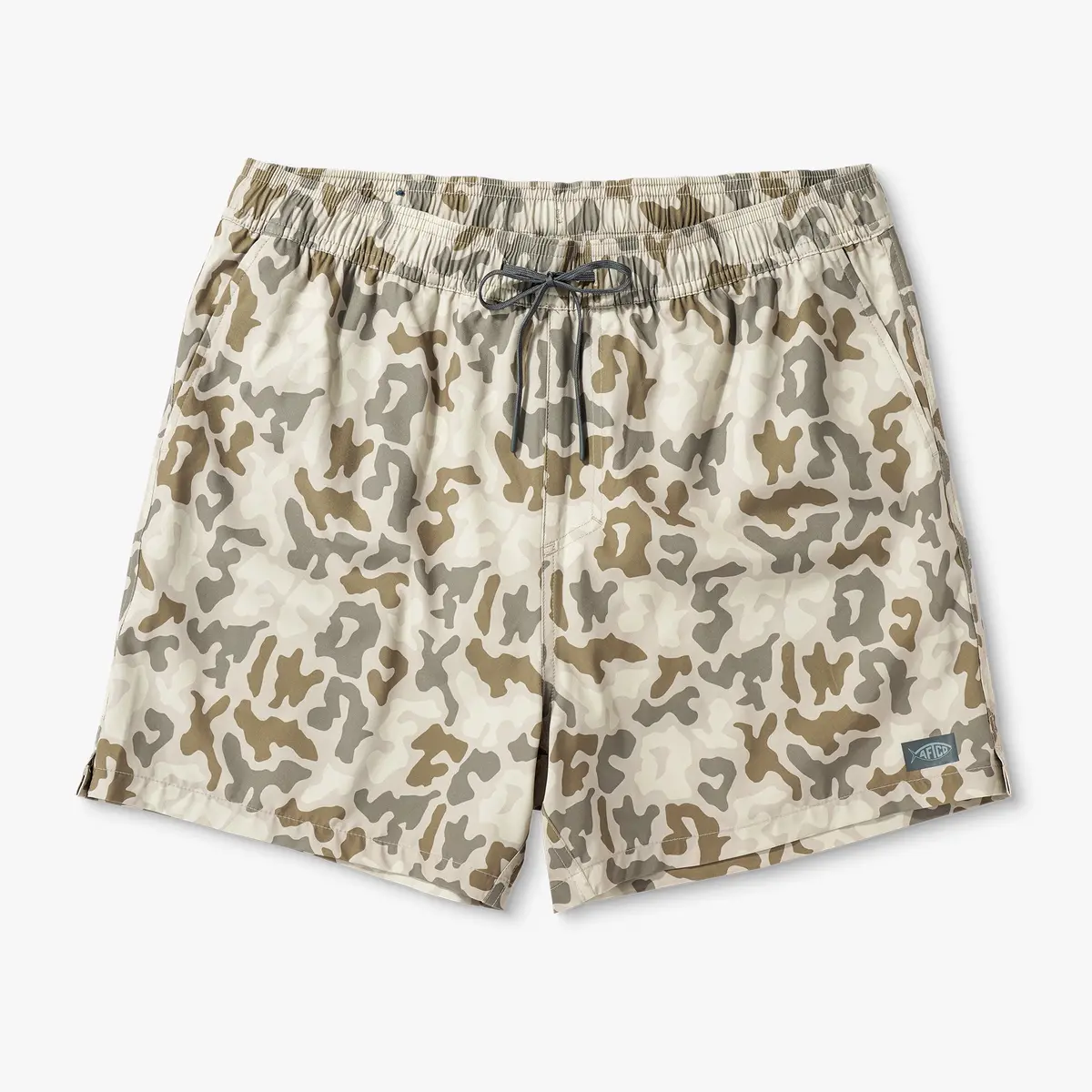 Strike Swim Shorts | Sand Grouper Camo 1