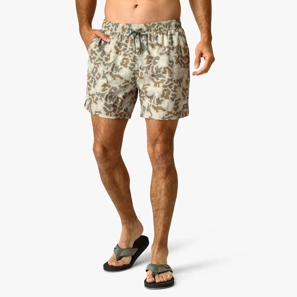 Strike Swim Shorts | Sand Grouper Camo 2
