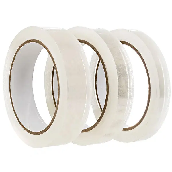 Stationery Tape ~ Clear Polypropylene ~ Long 72Yd Rolls In 12Mm Through 24Mm Widths | Merco Tape® M420 1