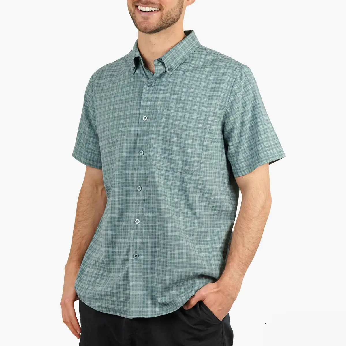 Dorsal Ss Button Down Shirt 3