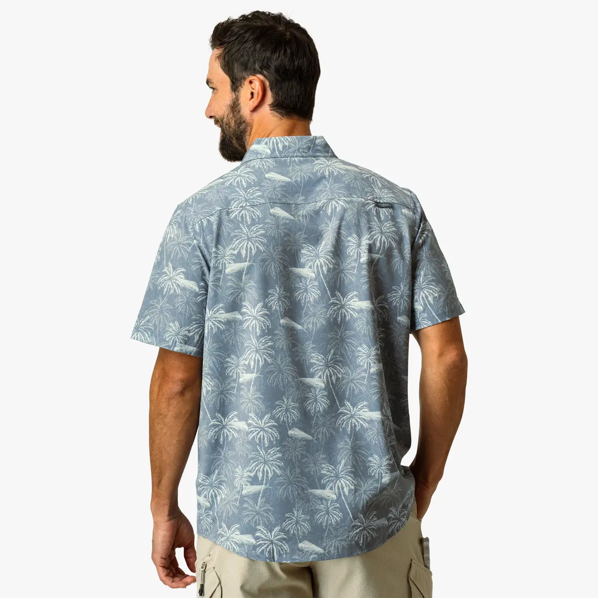 Boatbar Ss Button Down Shirt | Harbor Gray 5
