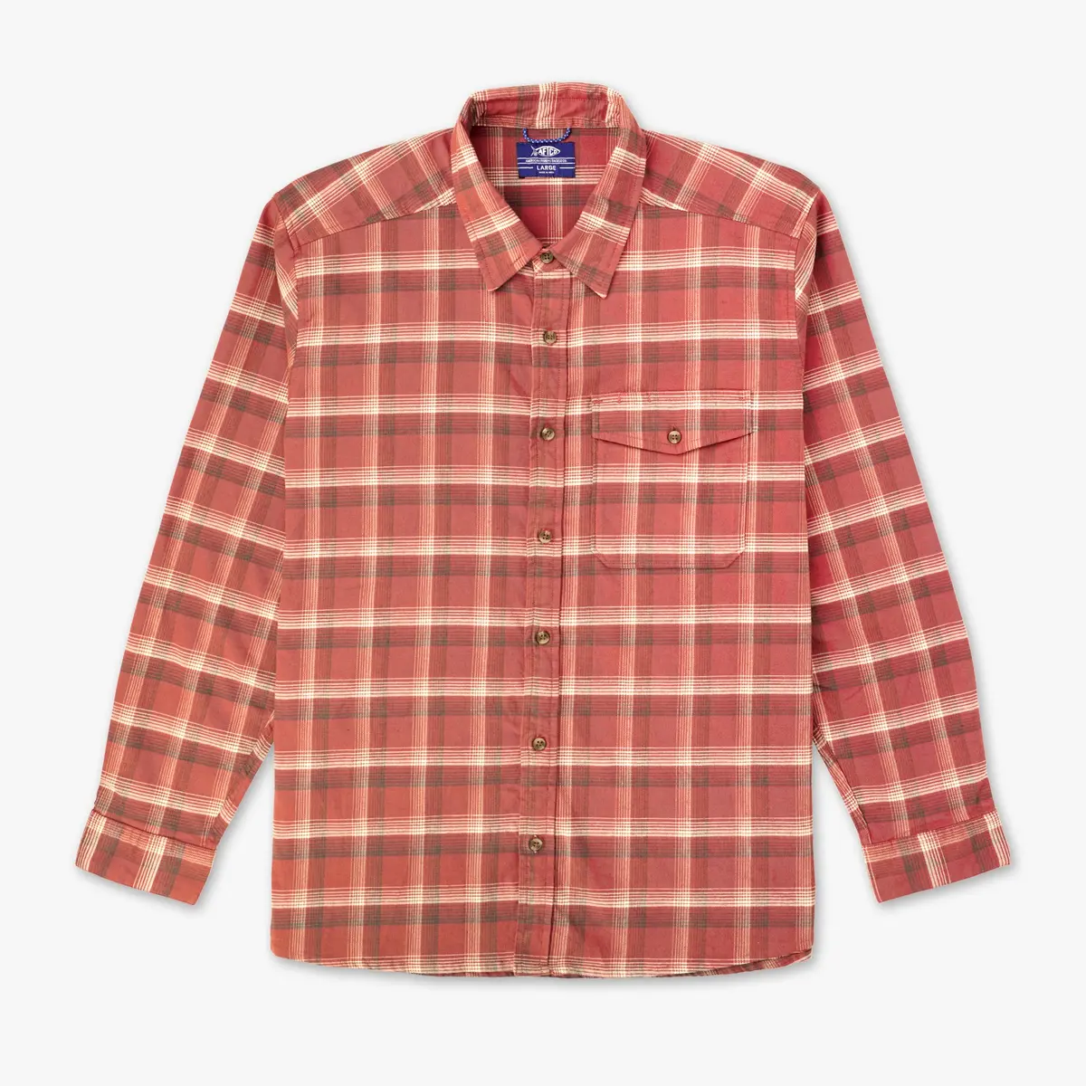 Lager Ls Flannel Shirt 1