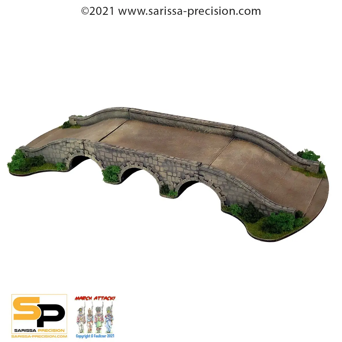 Triple Arch Stone Bridge 1