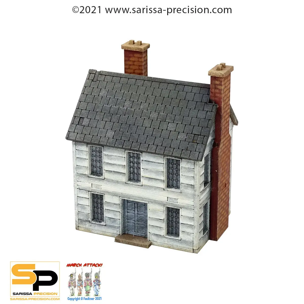 North American Planked House 1