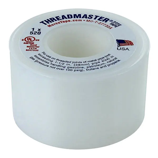 Threadmaster® USA-Made PTFE Thread Seal Tape – Standard Density - Image 2