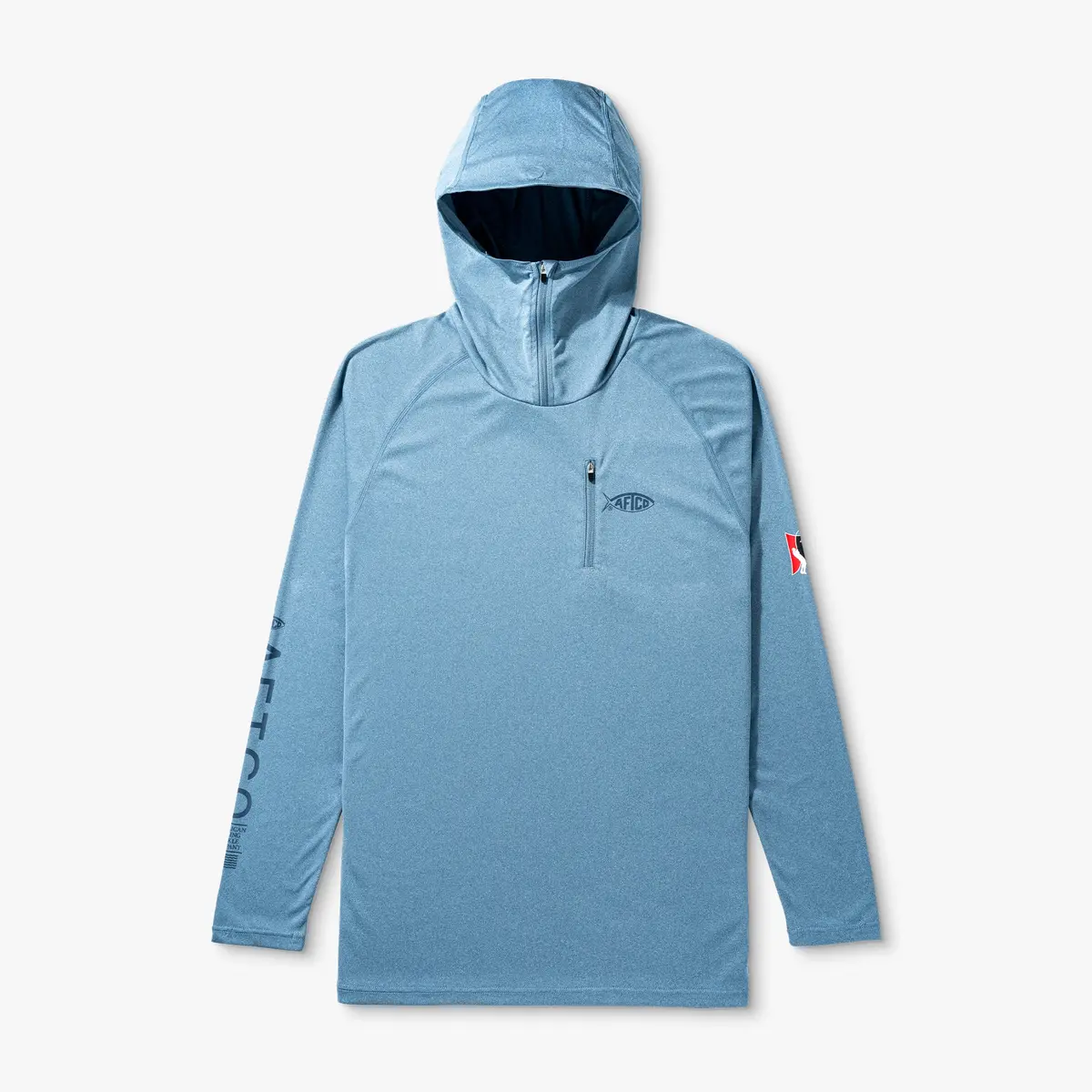 Jason Christie Hooded Ls Performance Shirt 1