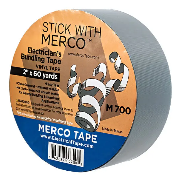 Merco Tape® M700 Vinyl Duct/Electrician Tape ~ Similar To Scotch® 2000 1