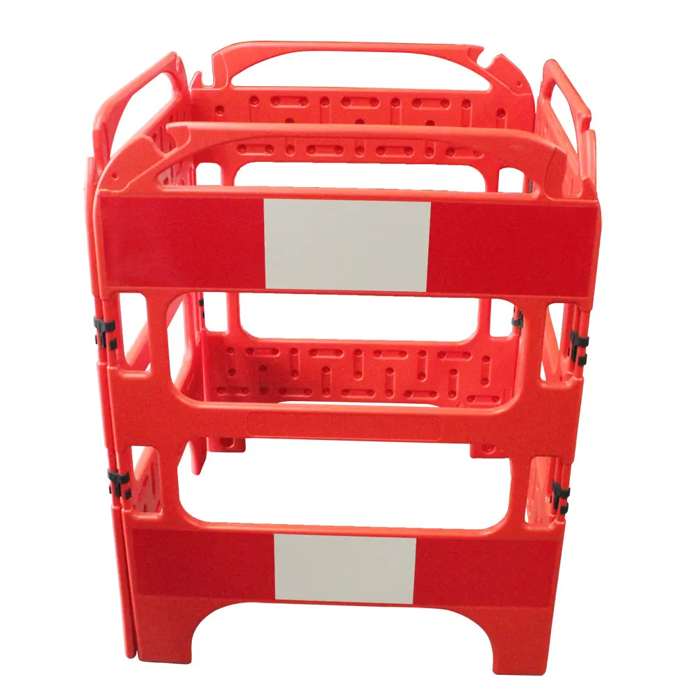 4-Way Portable Manhole Guard Barrier Gate 1