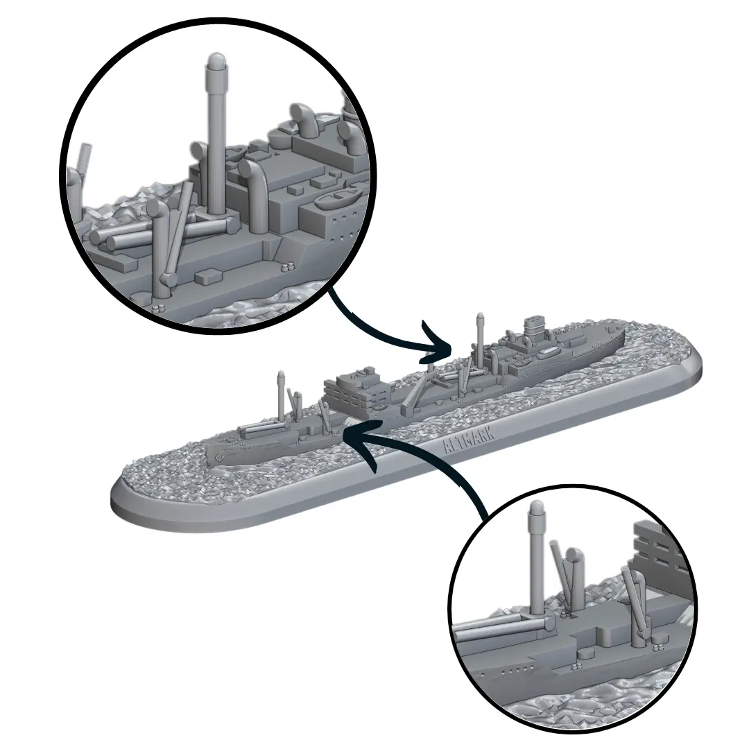 German Altmark Tanker Model 1