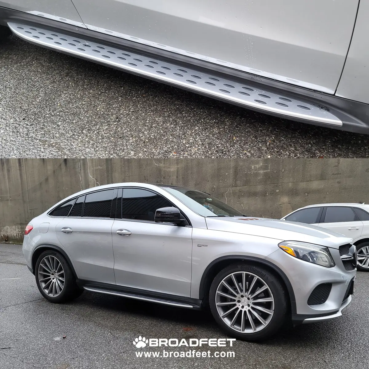 Running Boards Oe Style Side Step Fits Mercedes Benz Gle Coupe 2016-2019 (C292) 1
