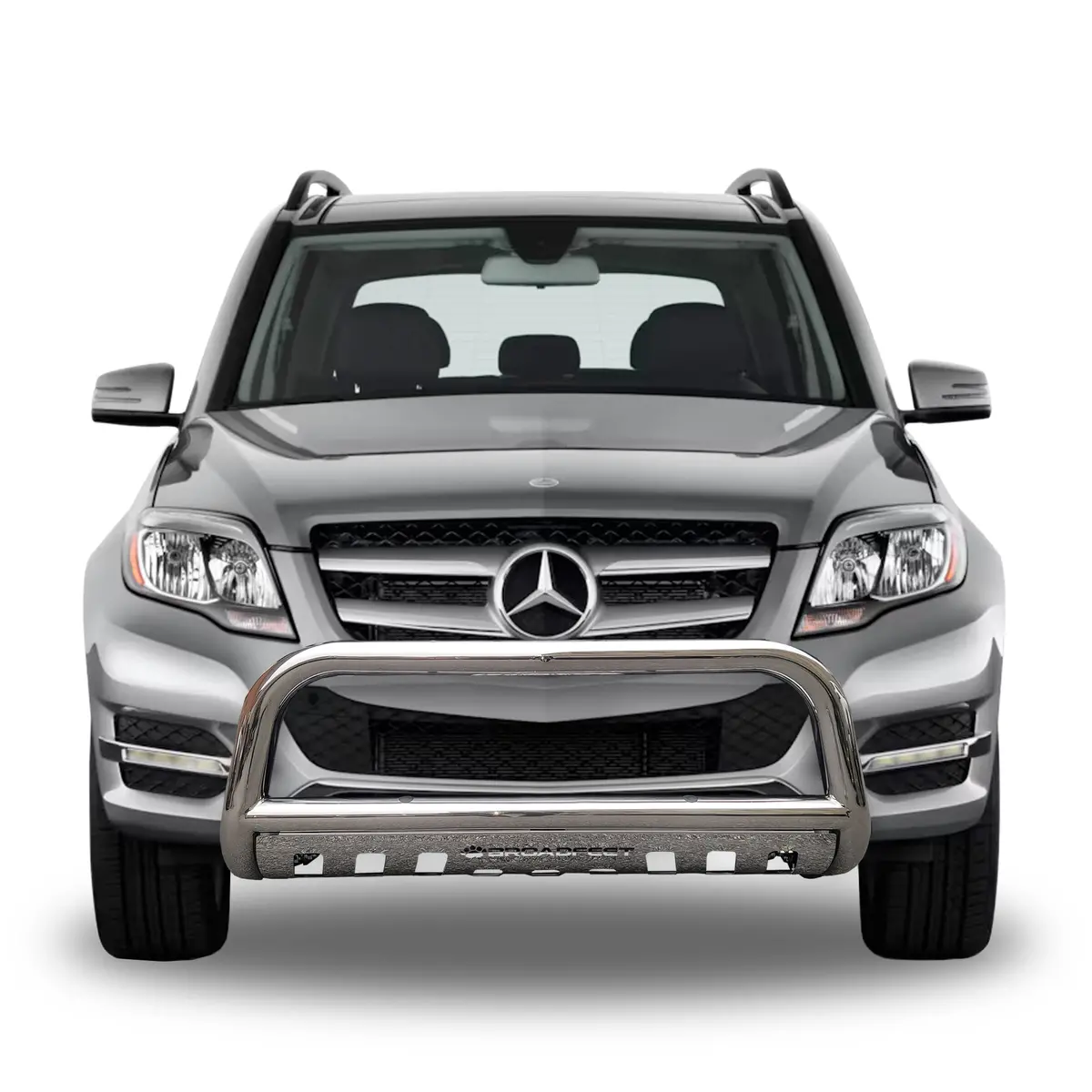 Front Bull Bar With Skid Plate (Dw6) Bumper Guard Fits Mercedes Benz Glk 2009-2015 2