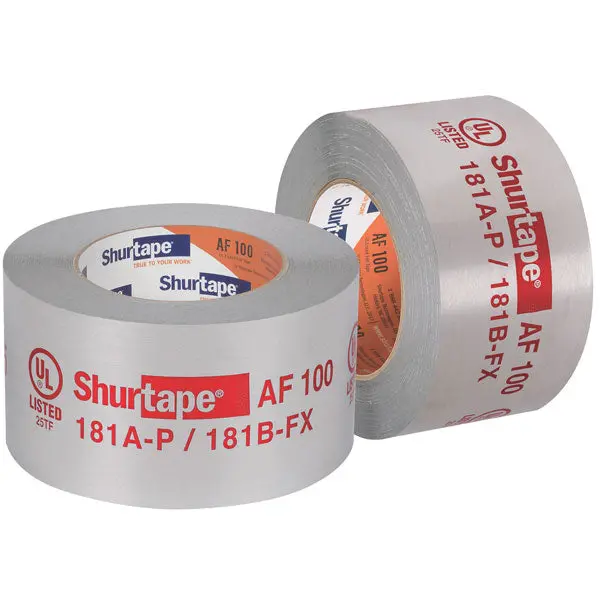 Shurtape Af 100 Ul 181A-P/B-Fx Listed/Printed Aluminum Foil Tape 1