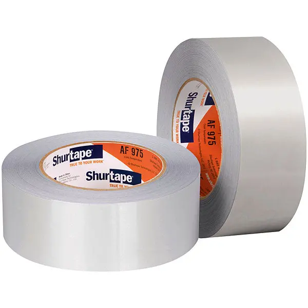 Shurtape Af 975Ct Contractor Grade 2 Mil Cold Temperature Linered Aluminum Foil Tape 1