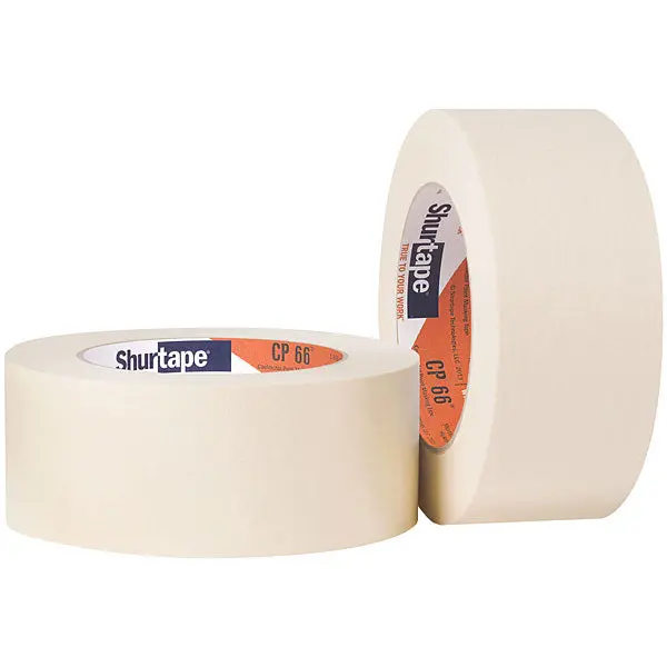 Shurtape CP66 Contractor-Approved Masking Tape for Heavy-Duty Jobs