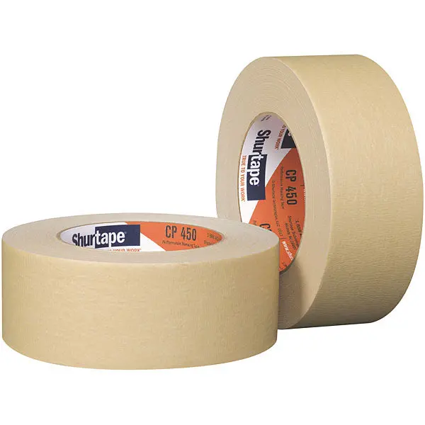 Shurtape CP450 Moderate-Temperature Masking Tape for Reliable Performance
