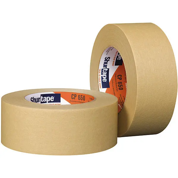 Shurtape CP650 Heat-Resistant High-Performance Masking Tape - Image 2