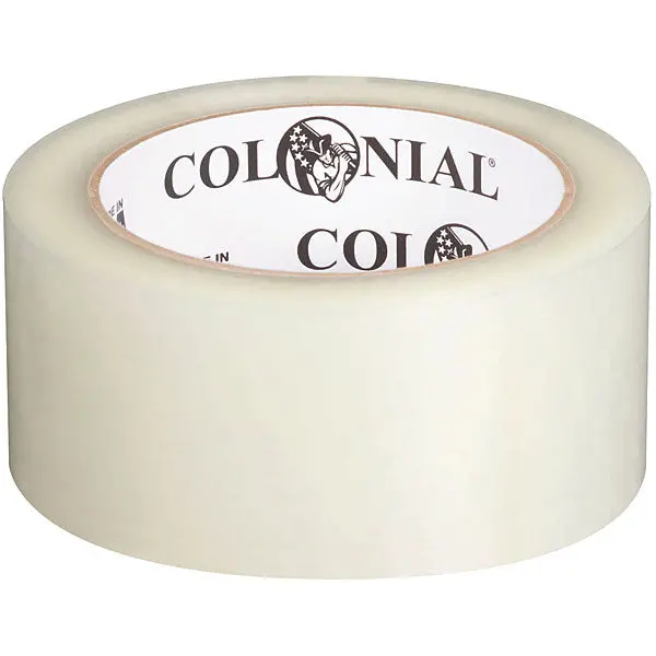 Shurtape Colonial Hm18 1.8 Mil Economy Hot Melt (Made In The Usa) Carton Sealing Tape 1