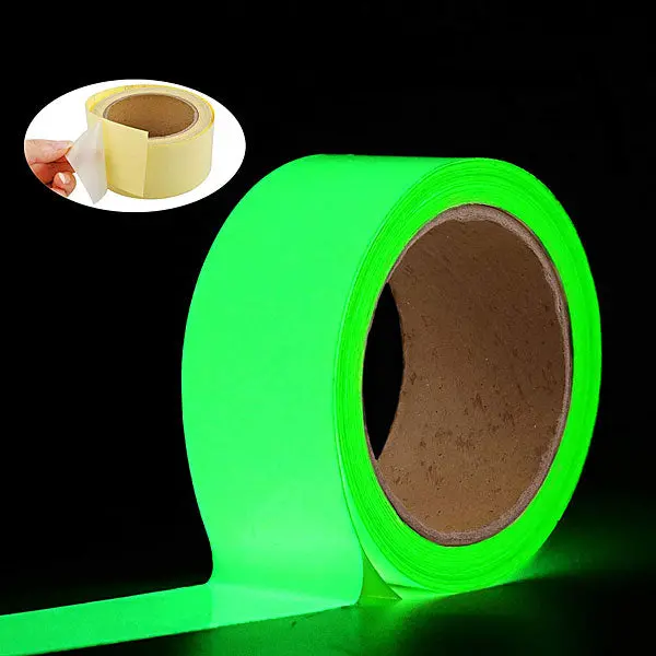 Anti-Slip Photoluminescent (Glow) Tape ~ Resilient For Indoor Use | Merco Tape® M342g 2