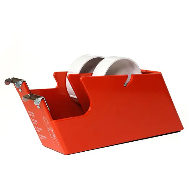 Tape Dispenser For 2 Or 4 Rolls, Heavy, Metal, Various Colors, With Tooth Edged Blades ~ Made In Italy | Merco Tape® Md-T Series 1