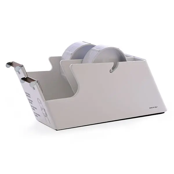 Tape Dispenser For 2 Or 4 Rolls, Heavy, Metal, Various Colors, With Tooth Edged Blades ~ Made In Italy | Merco Tape® Md-T Series 2