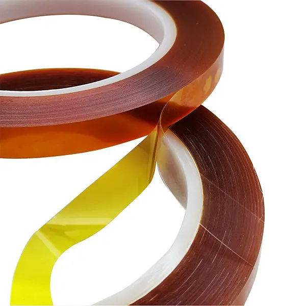 Merco Tape® Polyimide Double Coated High Temperature Silicone Adhesive Masking Tape - 2.5 Mil Overall 1