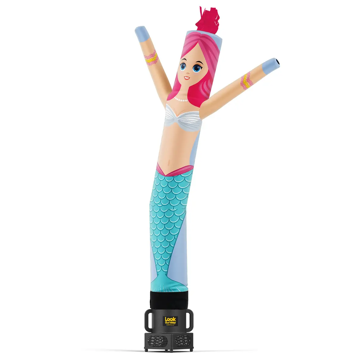 Mermaid Air Dancers® Inflatable Tube Man 6Ft 2