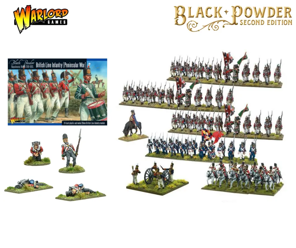 Black Powder British Start Playing Bundle (Peninsular Campaign) 1
