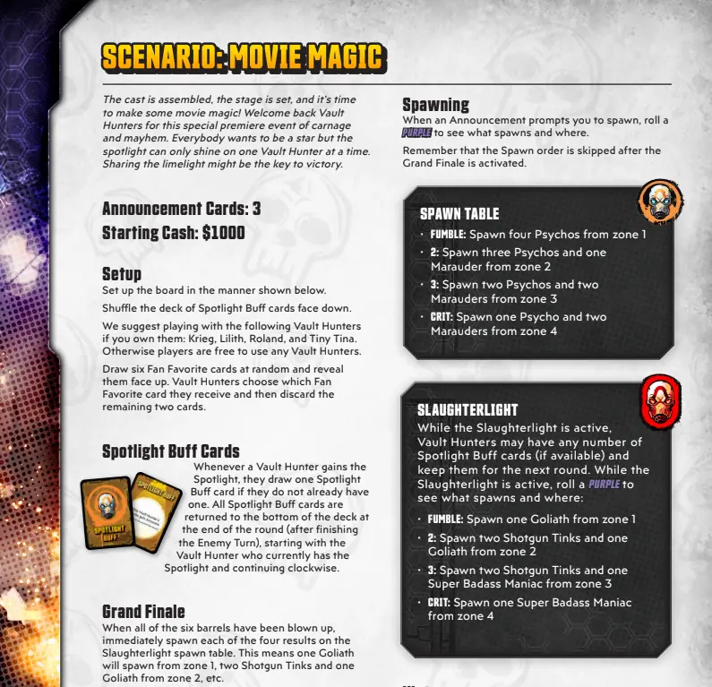 Mister Torgue's Arena Of Badassery™: Movie Magic Scenario Download 1