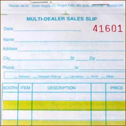 Multi-Dealer Sales Books (50 Sets/Book) 1