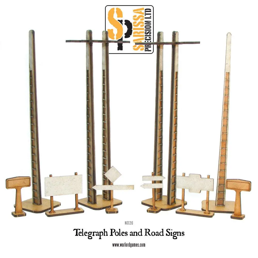 Telegraph Poles And Road Signs 1