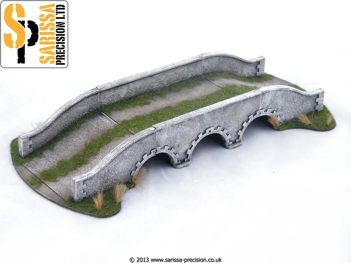 Triple Arch Stone Bridge 1