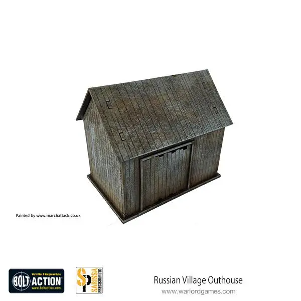 Russian Village Outhouse/Barn 1
