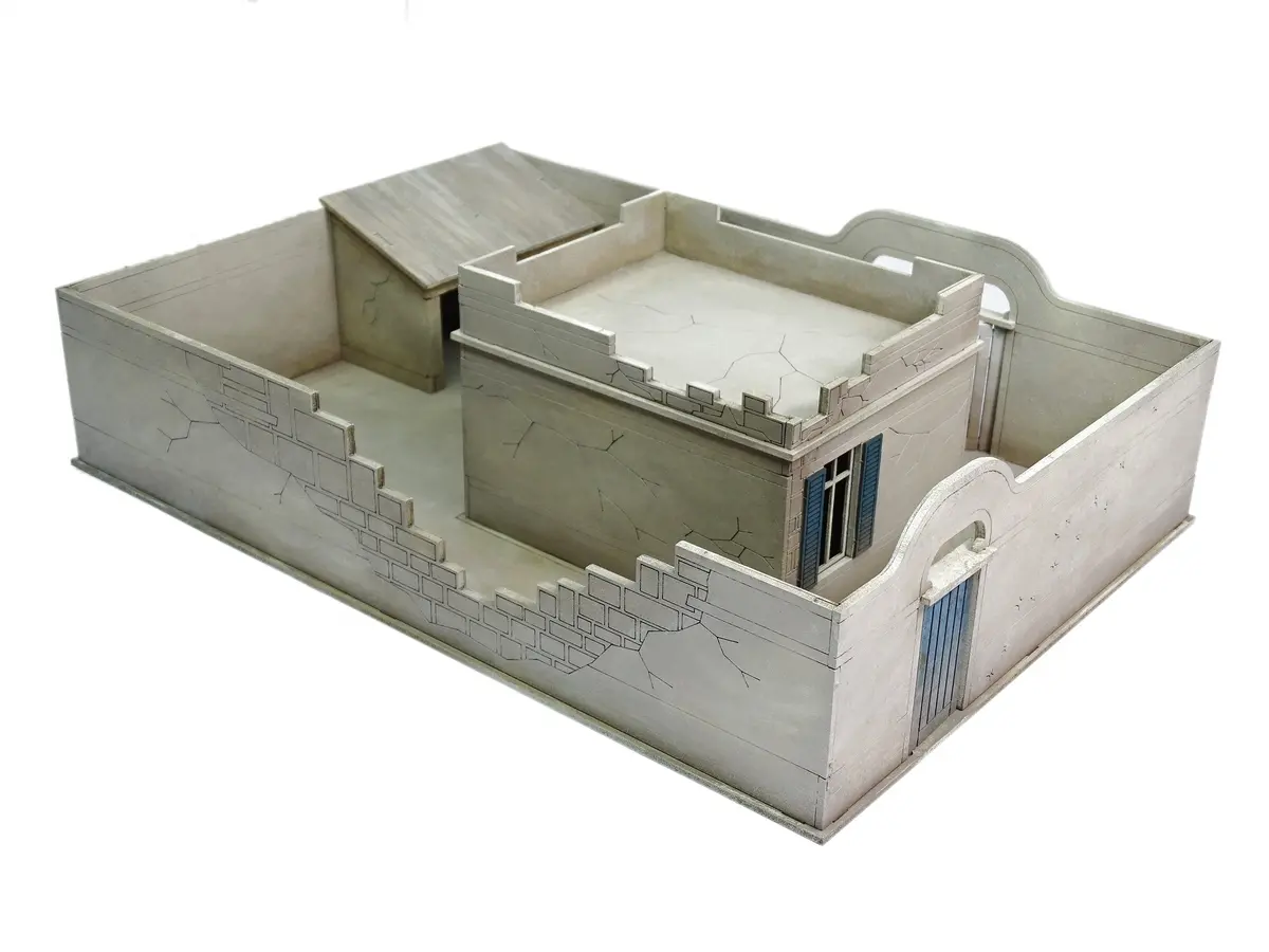 Damaged Compound And House Set 2