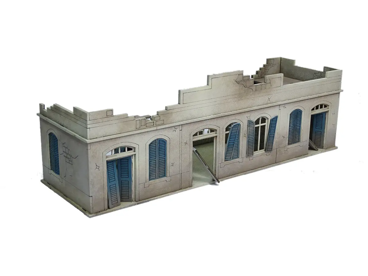 Large Destroyed North Africa House 1