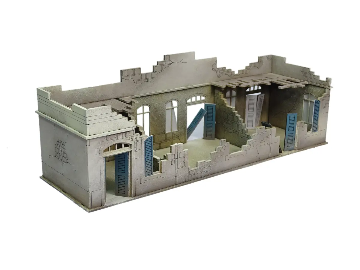 Large Destroyed North Africa House 2