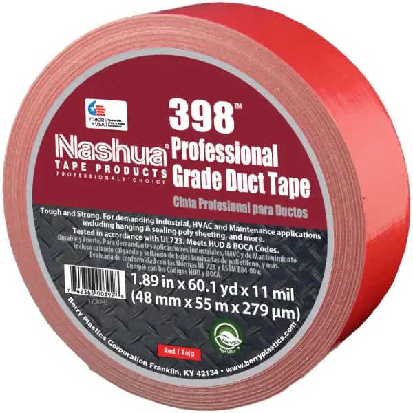 Nashua 398 11 Mil Professional Grade Duct Tape 7