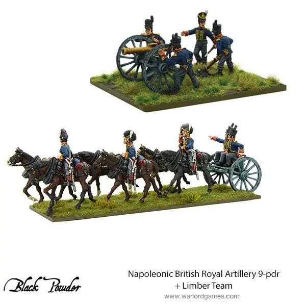 Royal Artillery 9-Pdr And Limber Team 1