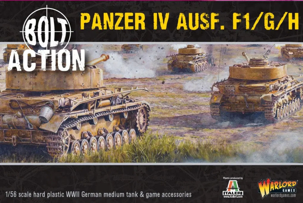 Panzer Iv Ausf. F1/G/H Medium Tank (Plastic) 1